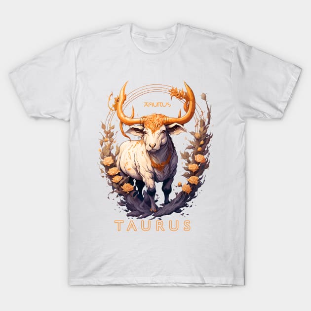 Zodiac sign Taurus T-Shirt by Emotiondesign